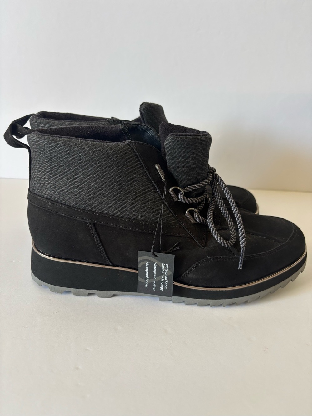 Women’s Vionic Nolan Genuine Leather Waterproof Ankle Boots - Picture 3 of 8